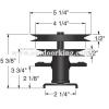 (image for) Husqvarna Spindle Assembly 532 12 16-17, 532 12 16-57, 285-878